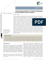 Environmental Transmission of Diarrheal Pathogens