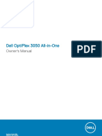 Dell Optiplex 3050 All-In-One: Owner'S Manual