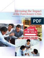 Addressing The Impact: of The Foreclosure Crisis