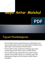 Gaya Antar Molekul