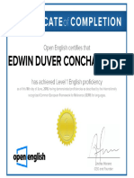 Certificate Level1