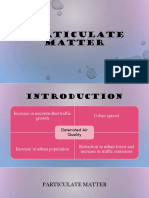 Particulate Matter Effect On Health