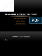 abnormal uterine bleeding