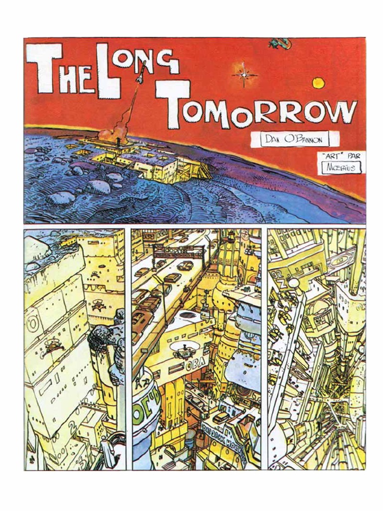 Moebius The Long Tomorrow PDF | PDF