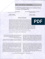 Boring But Important, A Self-Transcendent Purpose For Learning Fosters Academic Serlf-Regulation PDF