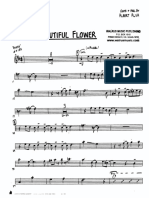Beautiful Flower - FULL Big Band - Alva PDF