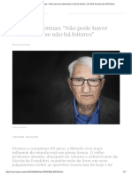 Jürgen Habermas_ “Não pode haver intelectuais se não há leitores” _ EL PAÍS Semanal _ EL PAÍS Brasil.pdf