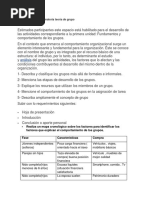Tareas Con El Cuadro de Teoria de Grupos