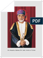 His Majesty Qaboos Bin Said, Sultan of Oman