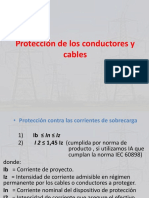 Protección de Los Conductores y Cables