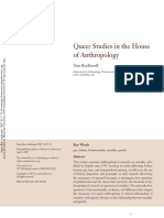 Queer Studies in The House of Anthropology: Tom Boellstorff