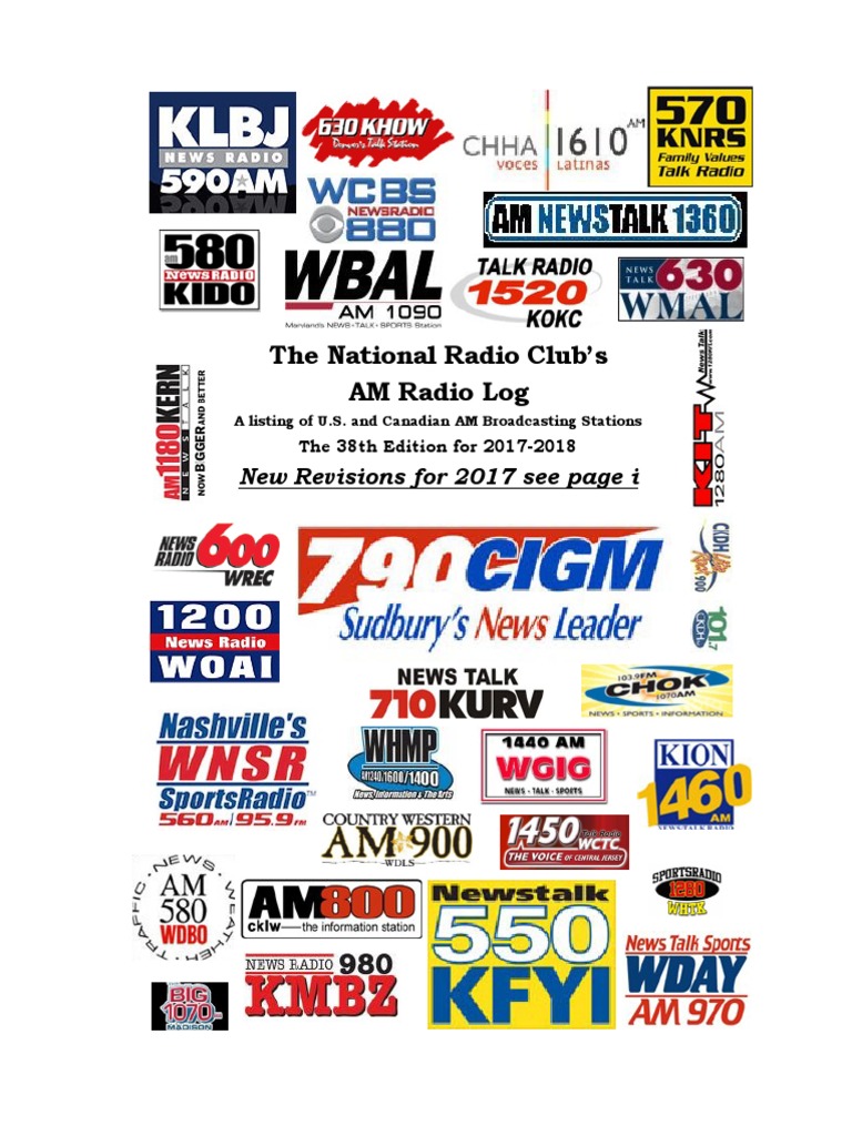 NRC 2017 Log PDF | PDF | Broadcast Engineering | Mass Media