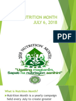 44th Nutrition Month
