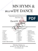 Solemn Hymn & Rowdy Dance: David R. Holsinger