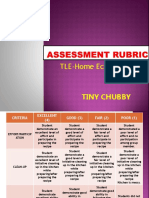 Assessment Rubric