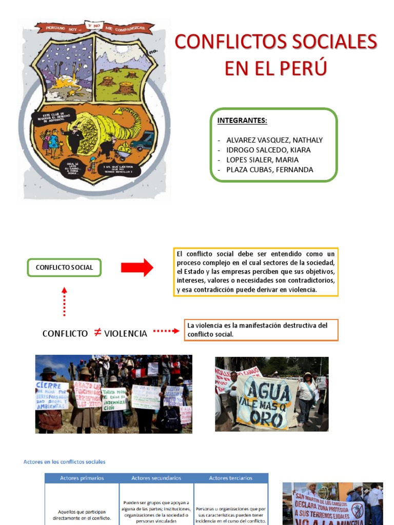 Conflictos Sociales en Perú: Análisis 2018 | PDF | Perú | Minería