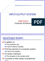 Input/Output System: Computer Architecture