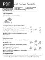 Chapter 2 Network Technology Notes