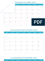 Calendario 2018