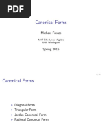 27 Canonical Forms 2