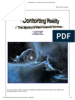 Contorting Reality - The Mystery of Black Holes and Wormholes