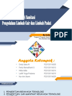 Rekayasan Teknologi Sanitasi Pengelolaan Limbah Cair Dan Sampah Kel 1