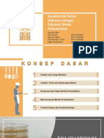 Karakteristik Bahan Makanan Sebagai Substrat/Media Pertumbuhan