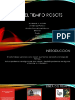 Línea Del Tiempo Robots