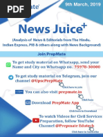 News Juice 9th March 2019