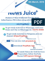 News Juice 9th March 2019