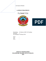 Flowmeter: Laporan Praktikum