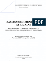 Bassins Sedimentaires Africains: Comite Des Travaux Historiques Et Scientifiques