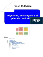 Objetivos, Estrategias y El Plan de Marketing