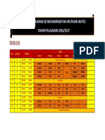 Jadwal Pelajaran