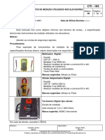 Cti - 183 Instrumentos de Medição Utilizados Nos Elevadores