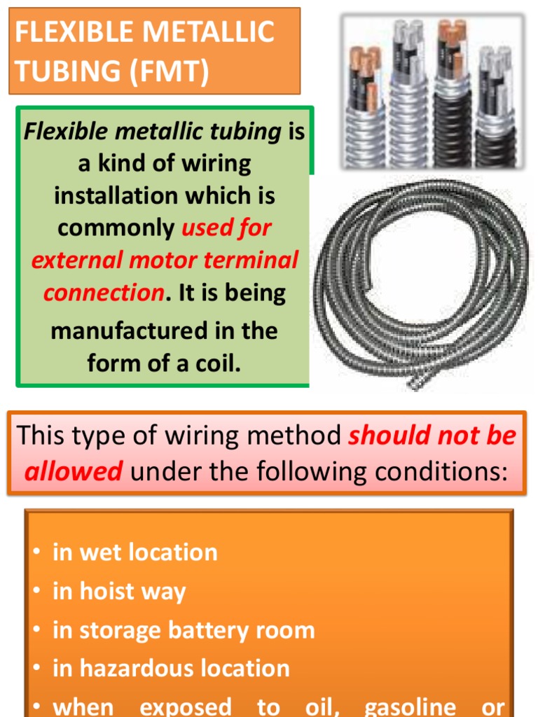 Flexible Metallic Tubing (FMT) | PDF