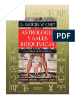 Astrología Y Sales Bioquímicas, Las Sales de Schüssler