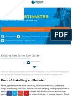 Elevator Installation Cost Guide, Specs & Instructions ContractorCulture