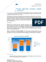 Technopolis Online Report - Finnish Venture Capital Market in Q3 2010