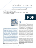 Pharmacological Aspects: Pharmacogenetics and Outcome With Antipsychotic Drugs