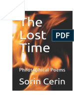 The Lost Time-Philosophical Poems by Sorin Cerin