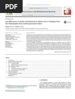 Sex Differences in Brain and Behavior in Adolescence Gur 2016