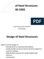 Design of Steel Structures BS 5950: Eng. Chamara Yapa Arachchi Civil Engineer