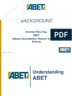 Background: Amanda Reid, Esq. Abet Adjunct Accreditation Director For Applied Science