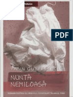 Yann Queffelec - Nunta Nemiloasa PDF