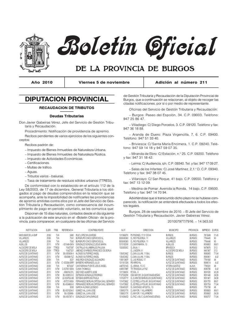 BOP - 2010 11 05bis PDF | PDF | Business