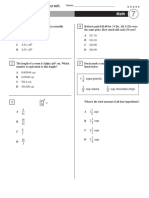 Grade 7 Math Diagnostic Test PDF