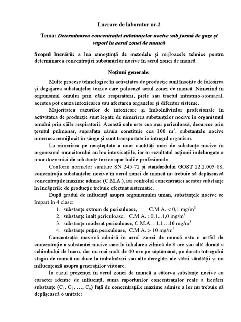Lucrare de Laborator NR 2 | PDF