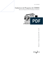 Revista Cadernos de Pesquisa do CDHIS número especial 2005