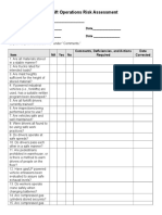 SAMPLE Forklift Risk Assessment Guidelines